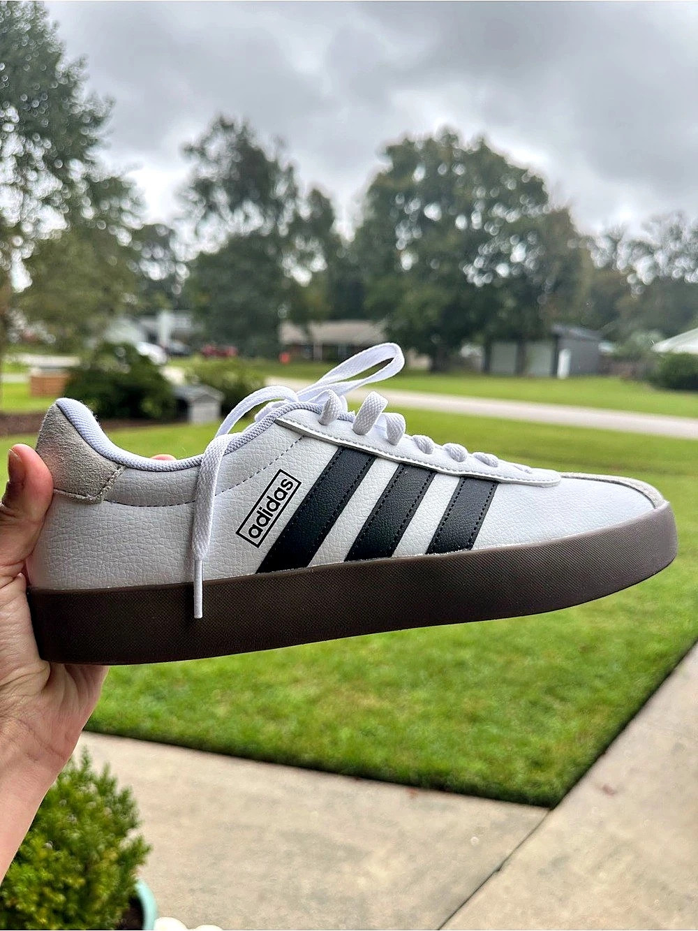 adidas VL Court 3.0 Sneakers Women's White & Black Sneakers Like New